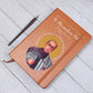Saint Maximilian Kolbe  - Leather Prayer Journal